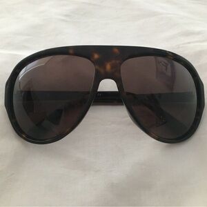 Burberry Wraparound AviatorTortoise  Sunglasses